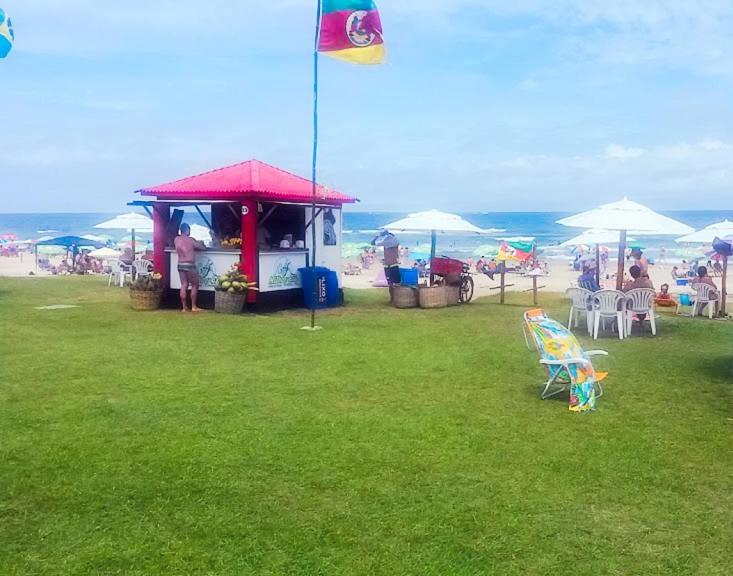 Casa De 2 Quartos Com 2 Ares-Condicionados Em Torres-Rs - Na Mais Bela Praia Gaucha - Cozinha - Banheiro - Tv Smart 32 E Wi-Fi - Estacionamento - Anfitria Superhost No Bnb别墅 外观 照片